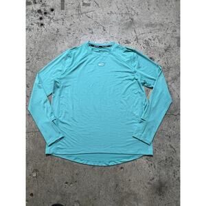 NWT! Nike Dri-FIT Women's Long-Sleeve Running Top Size L‎ Green DM7475-392